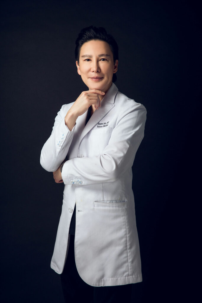 Dr. Shawn Seit in clinical attire